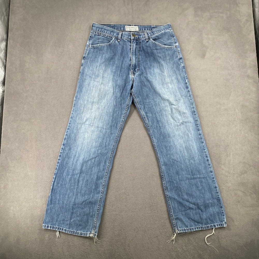 American Eagle AE Supply Co Workwear Jeans Mens 31x30 Blue Straight Leg USA Made